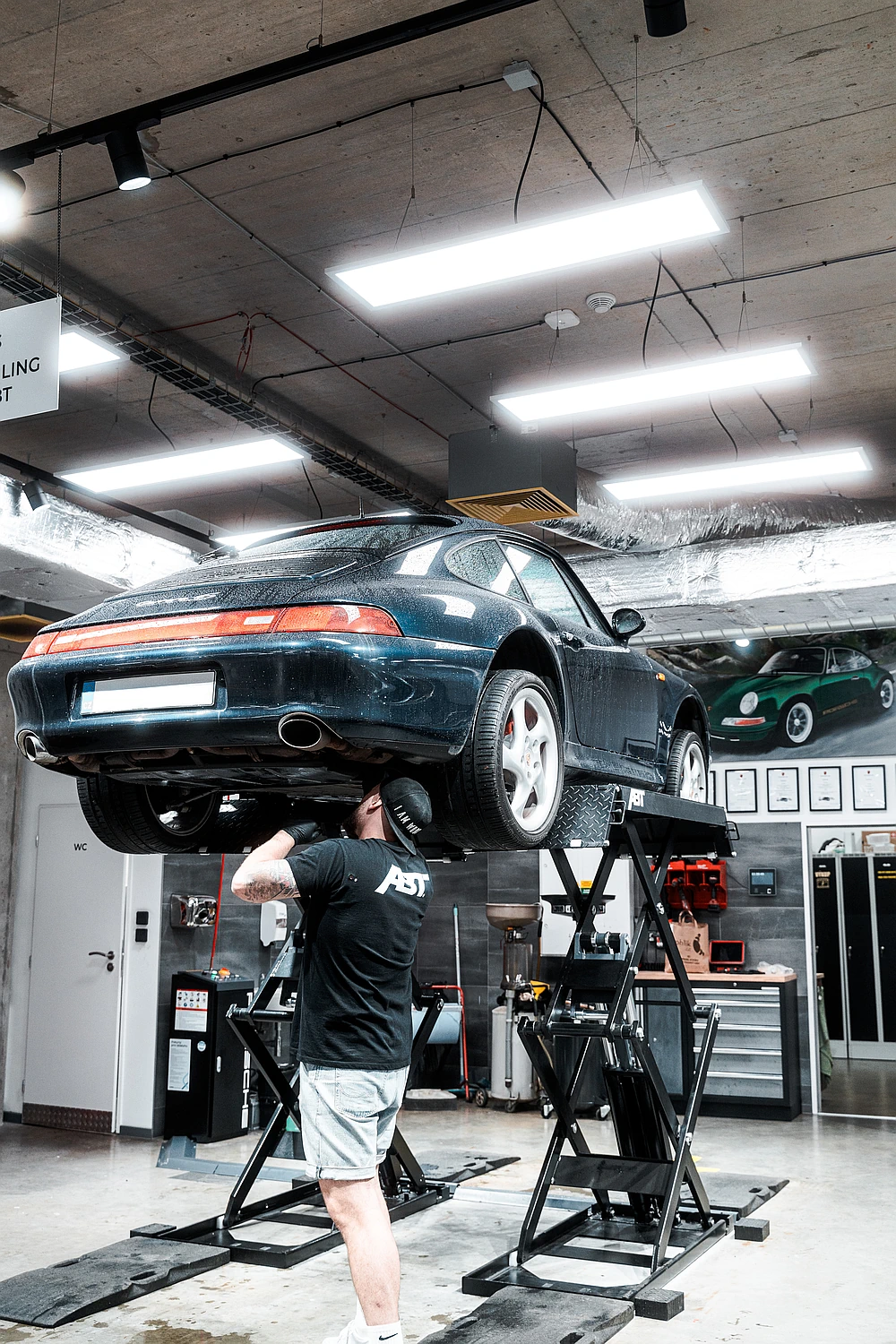 Porsche oprava výměna těsnění motoru v IAMWORK